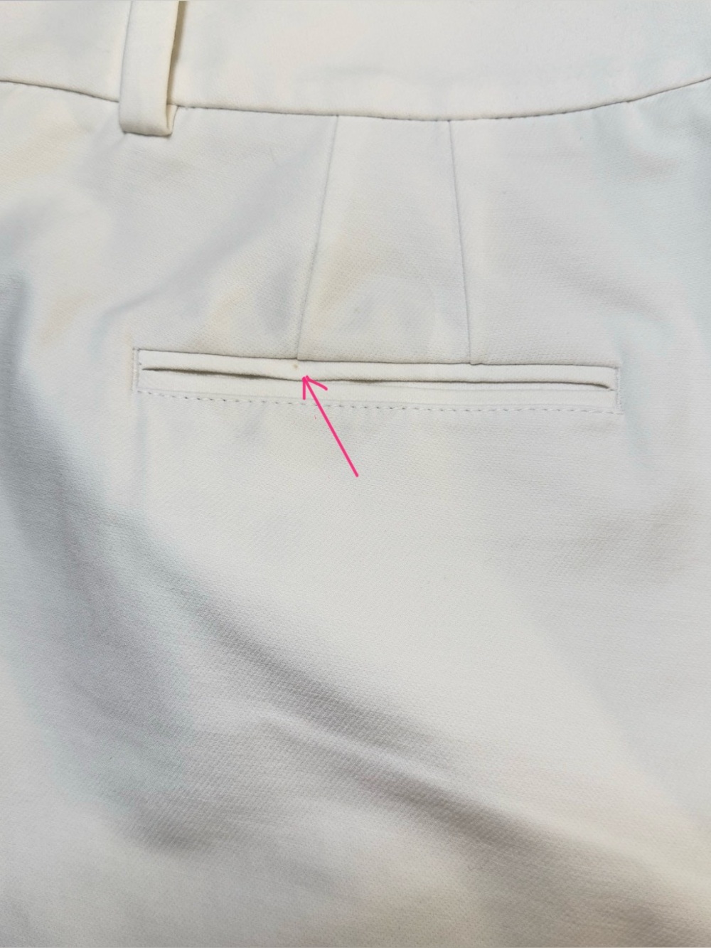 White House | Black Market Women’s White Straight-Leg Slim-Ankle Pants - Picture 6 of 7